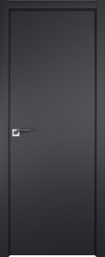 Межкомнатная дверь Profildoors Черный матовый 1Е  (190) кромка 4 стор. Black Edition Eclipse — фото 1