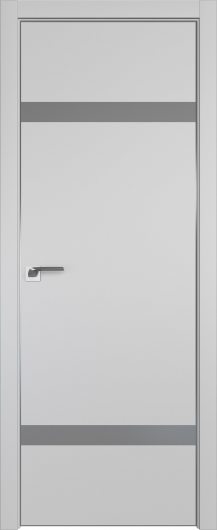 Межкомнатная дверь Profildoors Манхэттен 3Е ст.серебро матлак  (190) кромка 4 стор. матовая Экспорт Eclipse — фото 1