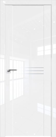Межкомнатная дверь Profildoors Белый люкс 150L AL — фото 1