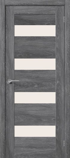Межкомнатная дверь с эко шпоном Легно-23 Chalet Grasse остекленная — фото 1