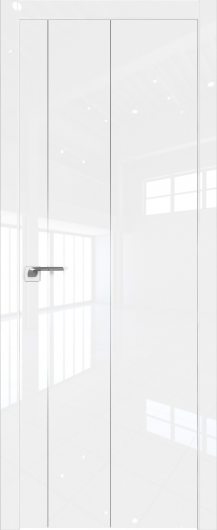 Межкомнатная дверь Profildoors Белый Люкс 43LK AL  кромка 4 стор. ABS — фото 1