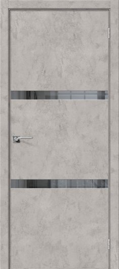 Межкомнатная дверь с эко шпоном Порта-55 4AF grey art — фото 1