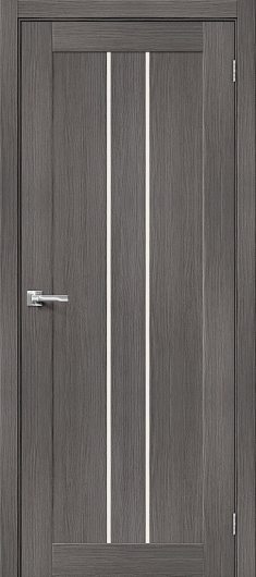 Межкомнатная дверь Порта-24 Grey Veralinga остекленная — фото 1