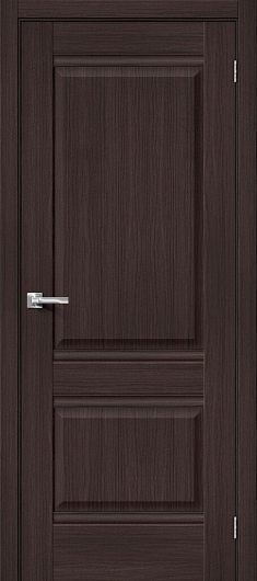 Межкомнатная дверь с эко шпоном MR.WOOD Прима-2 Wenge Melinga глухая — фото 1