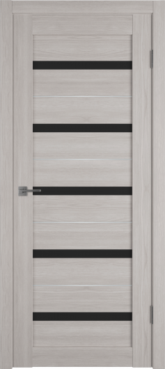 Межкомнатная дверь VFD (ВФД) Atum Al 7 Stone Oak Black Gloss SM — фото 1