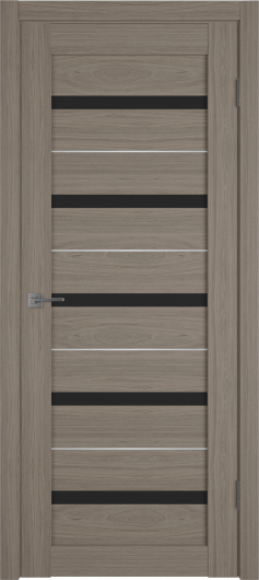Межкомнатная дверь VFD (ВФД) Atum Al 7 Brun Oak Black Gloss SM — фото 1
