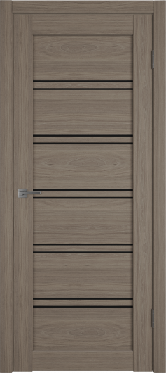 Межкомнатная дверь VFD (ВФД) Atum Pro 28 Brun Oak Black Gloss — фото 1