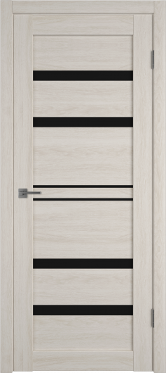 Межкомнатная дверь VFD (ВФД) Atum Pro 26 Scansom Oak Black Gloss — фото 1