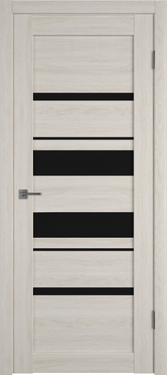 Межкомнатная дверь VFD (ВФД) Atum Pro 29 Scansom Oak Black Gloss — фото 1