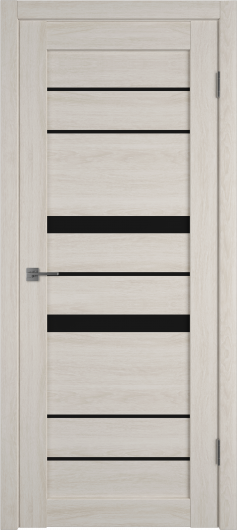 Межкомнатная дверь VFD (ВФД) Atum Pro 30 Scansom Oak Black Gloss — фото 1