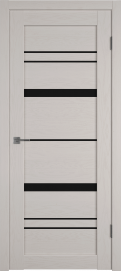 Межкомнатная дверь VFD (ВФД) Atum Pro 25 Griz Soft Black Gloss — фото 1
