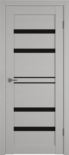 Межкомнатная дверь VFD (ВФД) Atum Pro 26 Griz Soft Black Gloss — фото 1