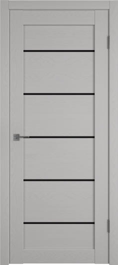 Межкомнатная дверь VFD (ВФД) Atum Pro 27 Griz Soft Black Gloss — фото 1