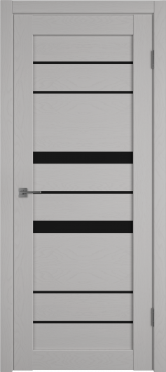 Межкомнатная дверь VFD (ВФД) Atum Pro 30 Griz Soft Black Gloss — фото 1