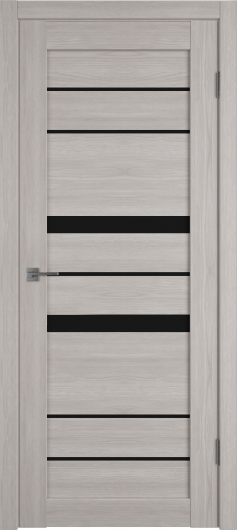 Межкомнатная дверь VFD (ВФД) Atum Pro 30 Stone Oak Black Gloss — фото 1