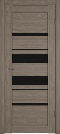 Межкомнатная дверь VFD (ВФД) Atum Pro 29 Brun Oak Black Gloss — фото 1