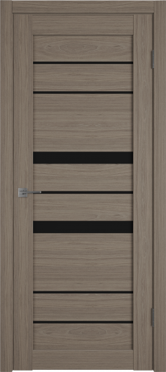 Межкомнатная дверь VFD (ВФД) Atum Pro 30 Brun Oak Black Gloss — фото 1