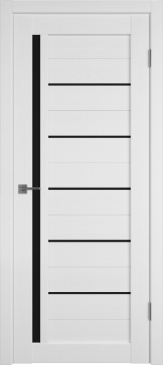 Межкомнатная дверь VFD (ВФД) Atum 1 Snow Black Gloss — фото 1