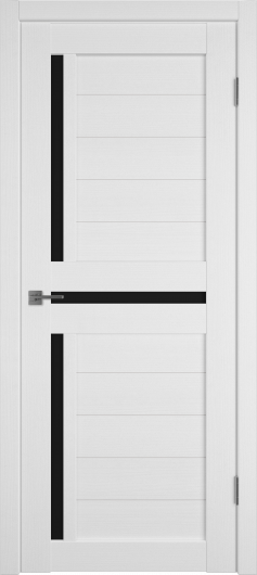 Межкомнатная дверь VFD (ВФД) Atum 16 Snow Black Gloss — фото 1