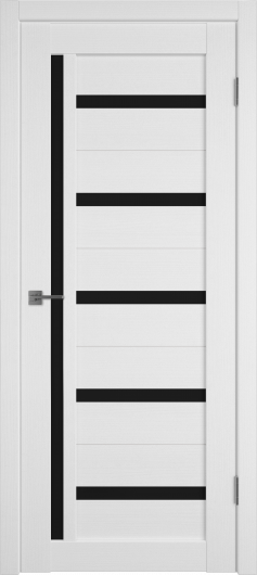 Межкомнатная дверь VFD (ВФД) Atum 18 Snow Black Gloss — фото 1