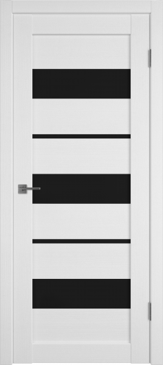 Межкомнатная дверь VFD (ВФД) Atum 23 Snow Black Gloss — фото 1
