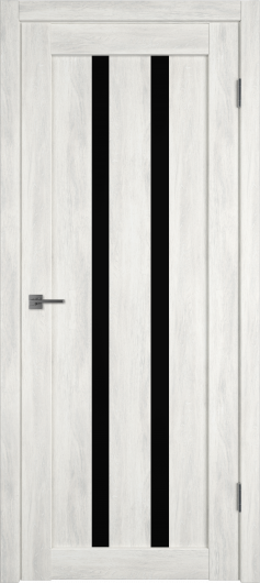 Межкомнатная дверь VFD (ВФД) Atum 2 Nord Vellum Black Gloss — фото 1