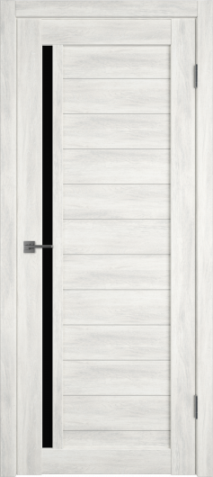 Межкомнатная дверь VFD (ВФД) Atum 9 Nord Vellum Black Gloss — фото 1
