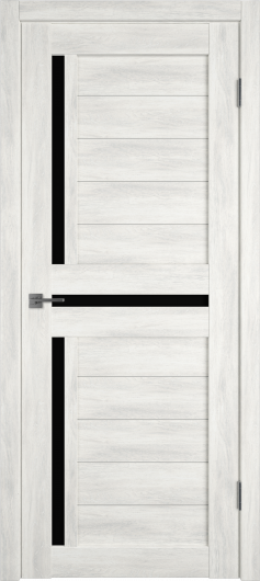 Межкомнатная дверь VFD (ВФД) Atum 16 Nord Vellum Black Gloss — фото 1