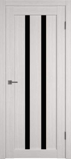 Межкомнатная дверь VFD (ВФД) Atum 2 Bianco Black Gloss — фото 1
