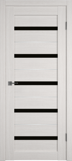 Межкомнатная дверь VFD (ВФД) Atum Al 7 Bianco Black Gloss SM — фото 1