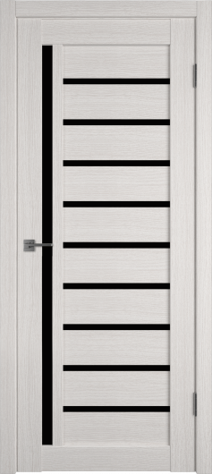 Межкомнатная дверь VFD (ВФД) Atum 11 Bianco Black Gloss — фото 1