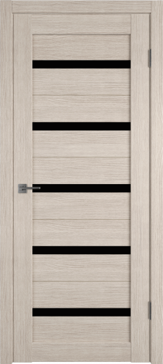 Межкомнатная дверь VFD (ВФД) Atum 7 Cappuccino Black Gloss — фото 1