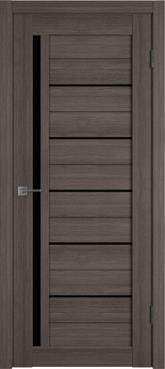 Межкомнатная дверь VFD (ВФД) Atum 1 Grey Black Gloss — фото 1