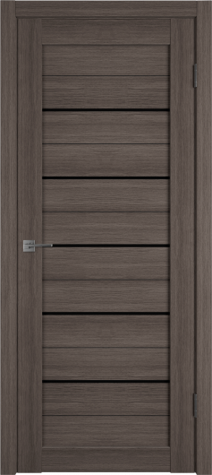 Межкомнатная дверь VFD (ВФД) Atum 5 Grey Black Gloss — фото 1