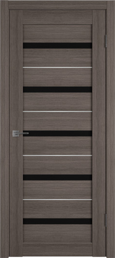 Межкомнатная дверь VFD (ВФД) Atum Al 7 Grey Black Gloss SM — фото 1