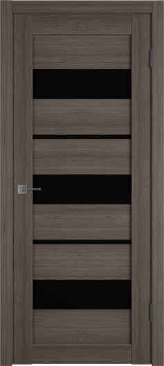Межкомнатная дверь VFD (ВФД) Atum 23 Grey Black Gloss — фото 1
