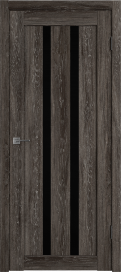 Межкомнатная дверь VFD (ВФД) Atum 2 Terra Vellum Black Gloss — фото 1