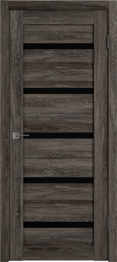 Межкомнатная дверь VFD (ВФД) Atum 7 Terra Vellum Black Gloss — фото 1