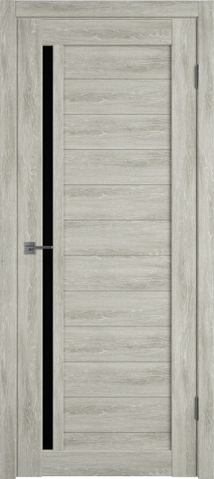 Межкомнатная дверь VFD (ВФД) Atum 9 Lin Vellum Black Gloss — фото 1