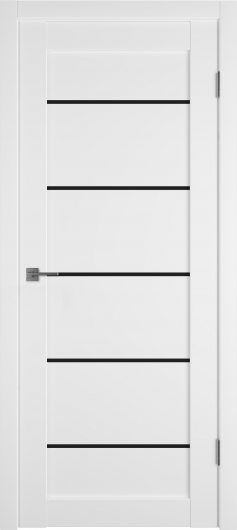 Межкомнатная дверь VFD (ВФД) Emalex 27 Emalex Ice Black Gloss — фото 1