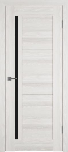 Межкомнатная дверь VFD (ВФД) Line 9 Bianco P Black Gloss — фото 1