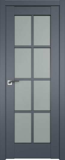 Межкомнатная дверь Profildoors Антрацит 101U  ст.матовое — фото 1
