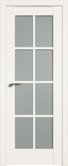 Межкомнатная дверь с эко шпоном Profildoors ДаркВайт 101U  ст.матовое — фото 1