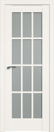 Межкомнатная дверь с эко шпоном Profildoors ДаркВайт 102U  ст.матовое — фото 1