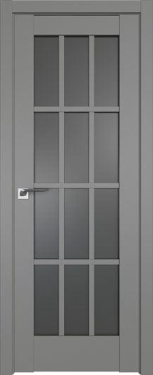 Межкомнатная дверь с эко шпоном Profildoors Грей 102U  ст.графит — фото 1