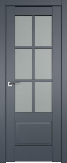 Межкомнатная дверь Profildoors Антрацит 103U  ст.матовое — фото 1