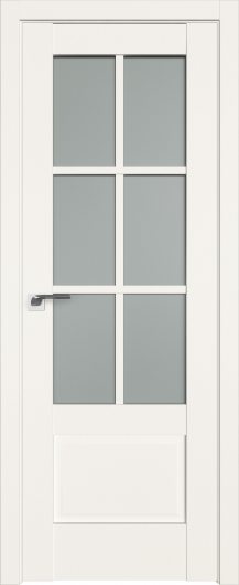 Межкомнатная дверь с эко шпоном Profildoors ДаркВайт 103U  ст.матовое — фото 1