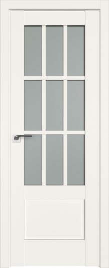 Межкомнатная дверь с эко шпоном Profildoors ДаркВайт 104U  ст.матовое — фото 1
