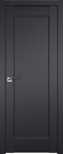 Межкомнатная дверь Profildoors Черный матовый 106U — фото 1