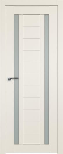 Межкомнатная дверь с эко шпоном Profildoors Магнолия сатинат 15U  ст.матовое — фото 1